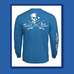 SALTLIFE SKULL AND POLE LS SHIRT